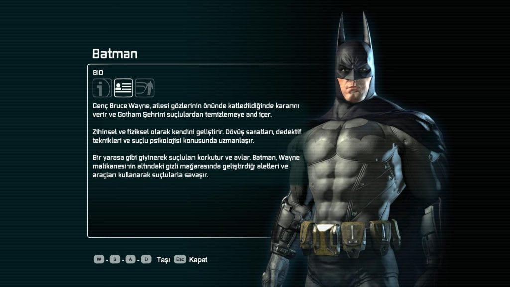 Batman Arkham City Türkçe Yama Ekran Görüntüsü